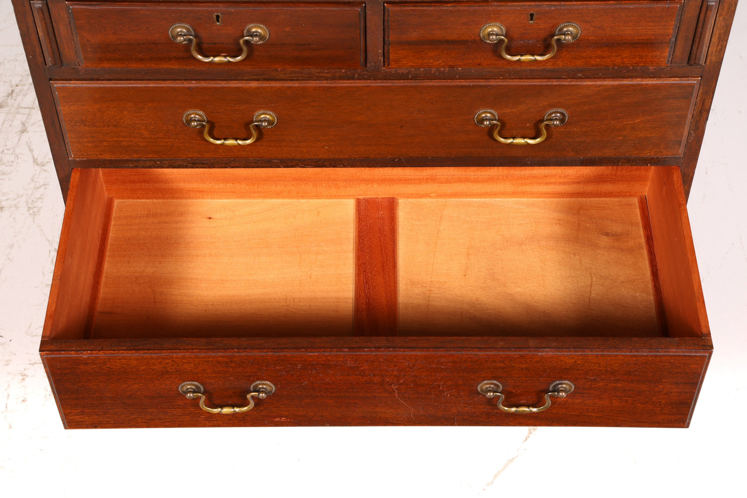 Wunderschöner Englischer Sekretär Schreibkommode Echt Holz Schreibtisch Kommode Büro Antik Vintage