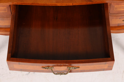 Wunderschöner Chippendale Schreibtisch echt Holz Antik Stil Bürotisch Barock Stil Office Desk