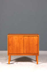 Traumhafter Mid Century Schrank Teak Holz Schiebetür Kommode Danish Design Sideboard 1 von 2