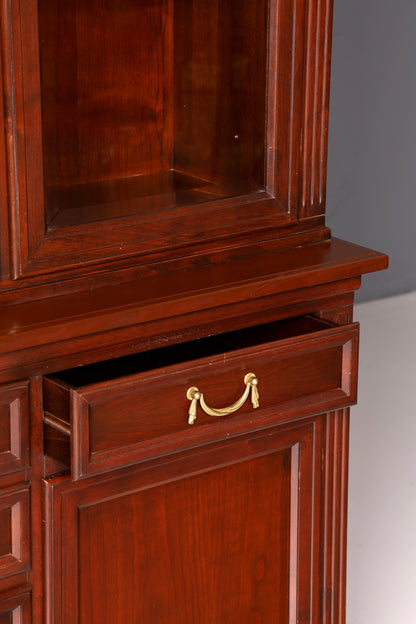 Beautiful original Selva display cabinet, Villa Borghese, antique style, solid wood, buffet cabinet, bookcase