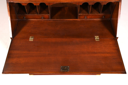 Wunderschöner Maritimer Sekretär Englisch Schreibkommode echt Holz Englischer echt Lederauflage Schreibtisch