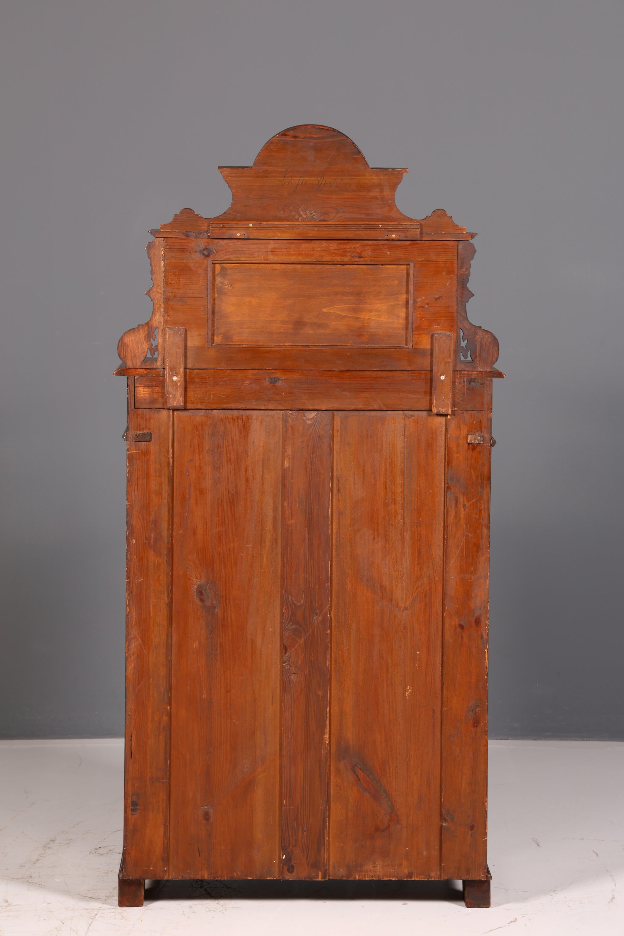 Traumhaftes Gründerzeit Vertiko mit Aufsatz Jugendstil Schrank Antik Highboard Buffet Kommode Vintage