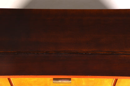 Schlichtes Mid Century Sideboard Vintage TV Kommode 60s Schrank Retro Longboard