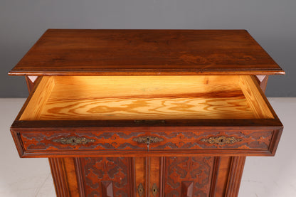 Wunderschönes Gründerzeit Vertiko Jugendstil Schrank Antik Highboard Buffet Kommode Vintage