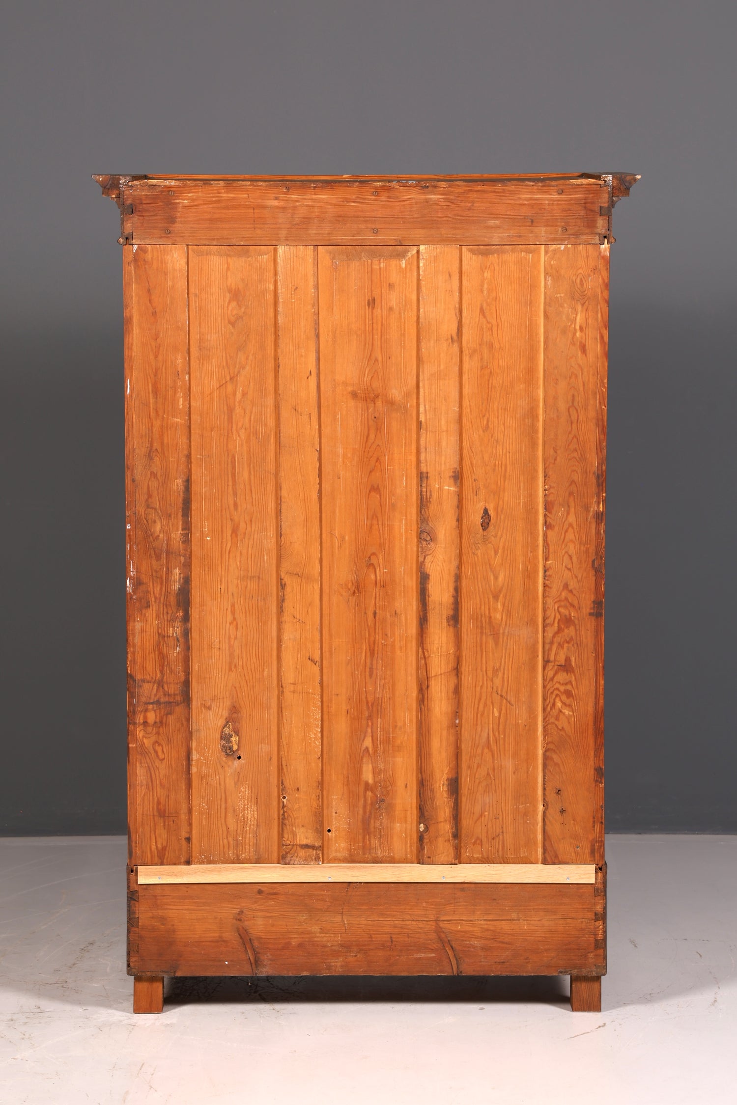 Edler Gründerzeit Kleiderschrank um 1880 Antik Schrank Jugendstil Wäscheschrank Dielenschrank Vintage