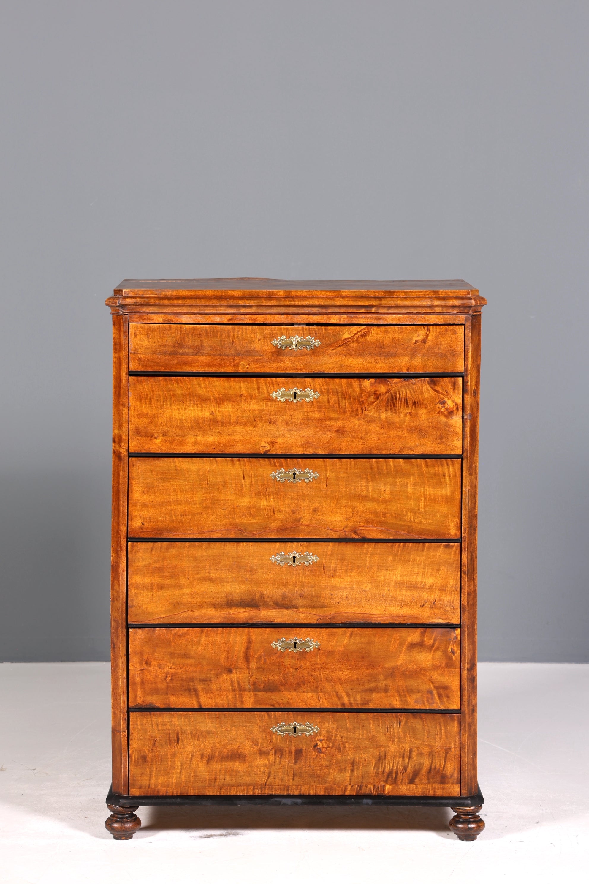 Wunderschöne Louis Philippe Kommode Gründerzeit Vertiko Schubladen Kommode um 1880