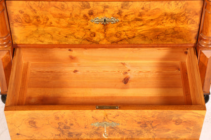 Wunderschöner Gründerzeit Sekretär Vertiko Highboard Louis Philippe Kommode um 1880