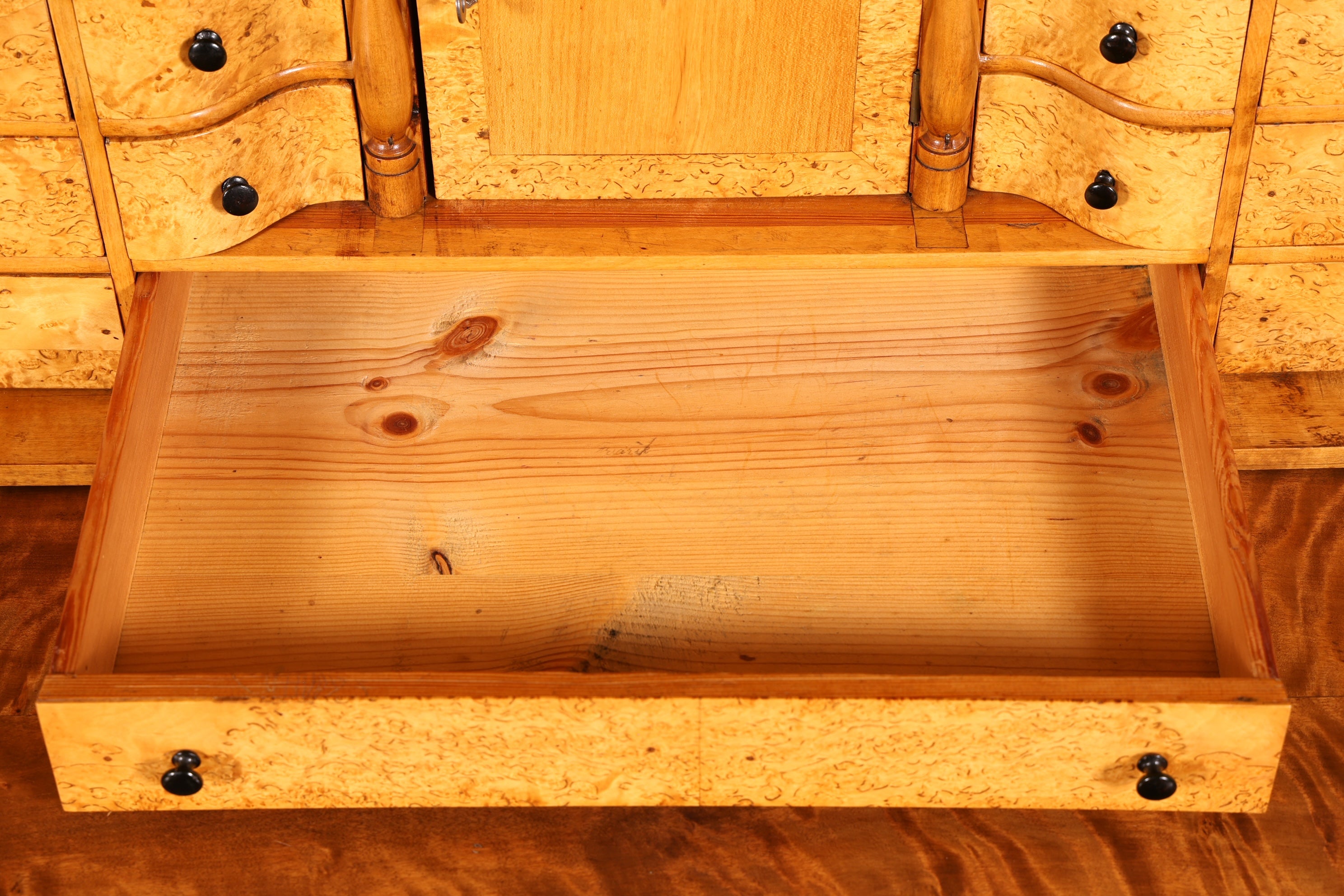 Traumhafter Sekretär im Biedermeier Stil um 1930 Schreibmöbel echt Holz Vertiko Kommode Schubladenkommode