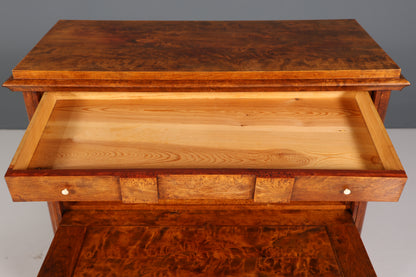 Edler Biedermeier Sekretär Vertiko Antik Kommode Louis Philippe Schreibkommode Schreibtisch