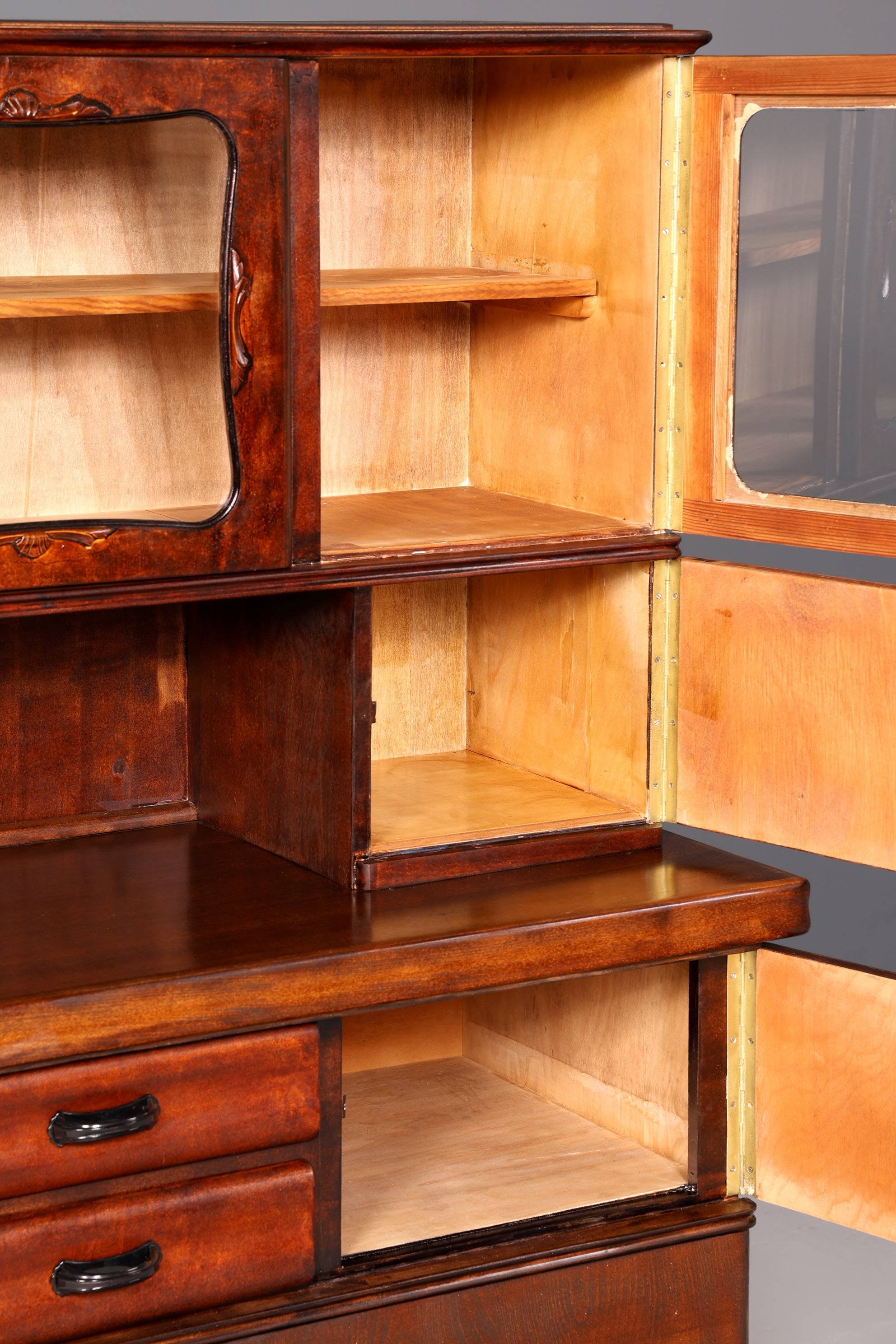 Wunderschöner Mid Century Küchenschrank Vintage Buffet Retro Anrichte 60er Jahre Schrank