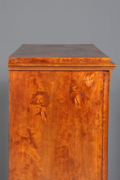 Edler Biedermeier Sekretär Vertiko Antik Kommode Louis Philippe Schreibkommode Schreibtisch