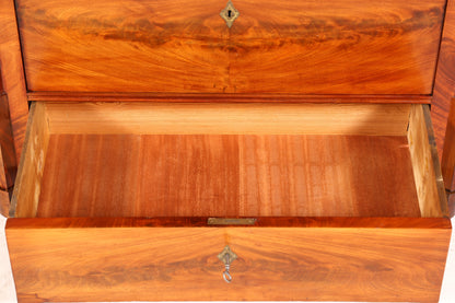 Beeindruckender Louis Philippe Sekretär um 1880 Gründerzeit Antik Schrank Chiffoniere