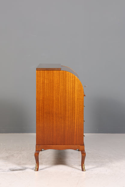 Stilvoller Rollladensekretär im Barock Stil Büro Kommode Sekretär Schreibkommode Schreibtisch