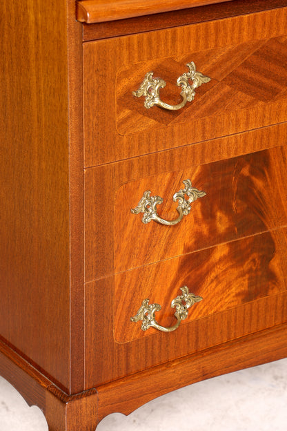 Stilvoller Rollladensekretär im Barock Stil Büro Kommode Sekretär Schreibkommode Schreibtisch