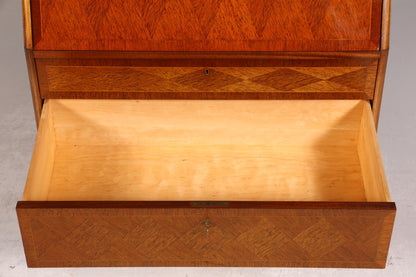 Edler Sekretär Chippendale Stil Antik um 1940 Büro Barock Stil Kommode Schreibkommode