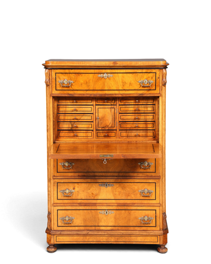 Traumhafter Gründerzeit Sekretär Vertiko Highboard Jugendstil Kommode Schrank um 1890