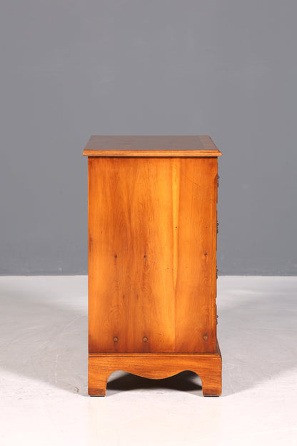 Traumhafte Englische Eibe Kommode echt Holz Schubladenkommode Antik 60er Jahre