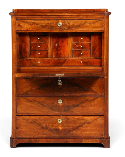 Stilvoller Biedermeier Sekretär Gründerzeit Vertiko Antik Kommode Schreibkommode