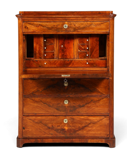 Stilvoller Biedermeier Sekretär Gründerzeit Vertiko Antik Kommode Schreibkommode