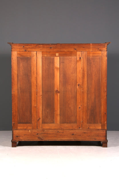 G186 Finish Biedermeier? Edler Gründerzeit Schrank um 1880 Kleiderschrank Antik Jugendstil Wäscheschrank