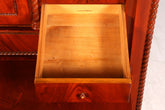 Stilvoller Louis Philippe Sekretär um 1880 Kommode Antik Biedermeier Stil Bürokommode
