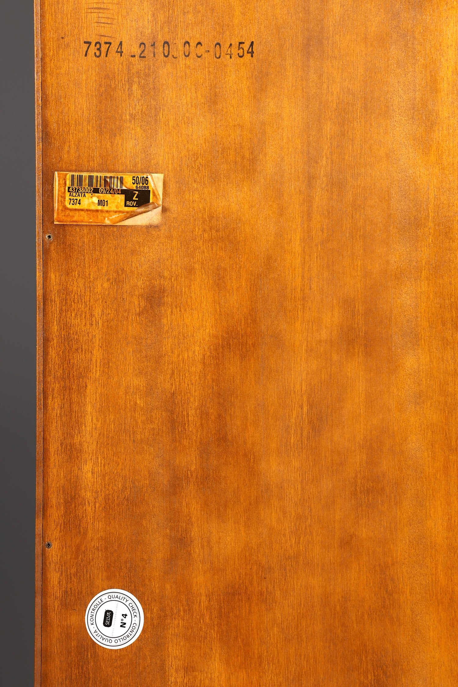 Edle Original Selva Vitrine Antik Stil massiv Holz Buffet Villa Borghese Schrank Bibliothek