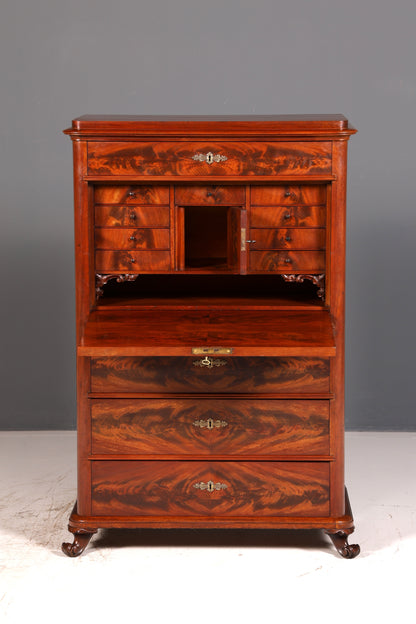 Traumhafter Louis Philippe Sekretär Vertiko Gründerzeit Kommode Schubladenkommode Antik Chiffoniere