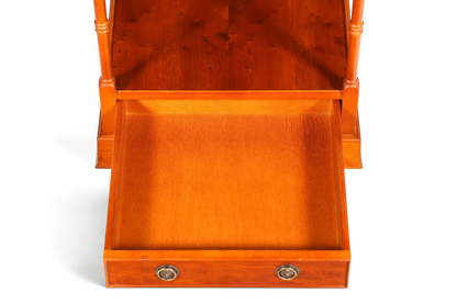 Traumhafter Englischer Antik Couchtisch Beistelltisch Regency Stil Ablagetisch Massivholz