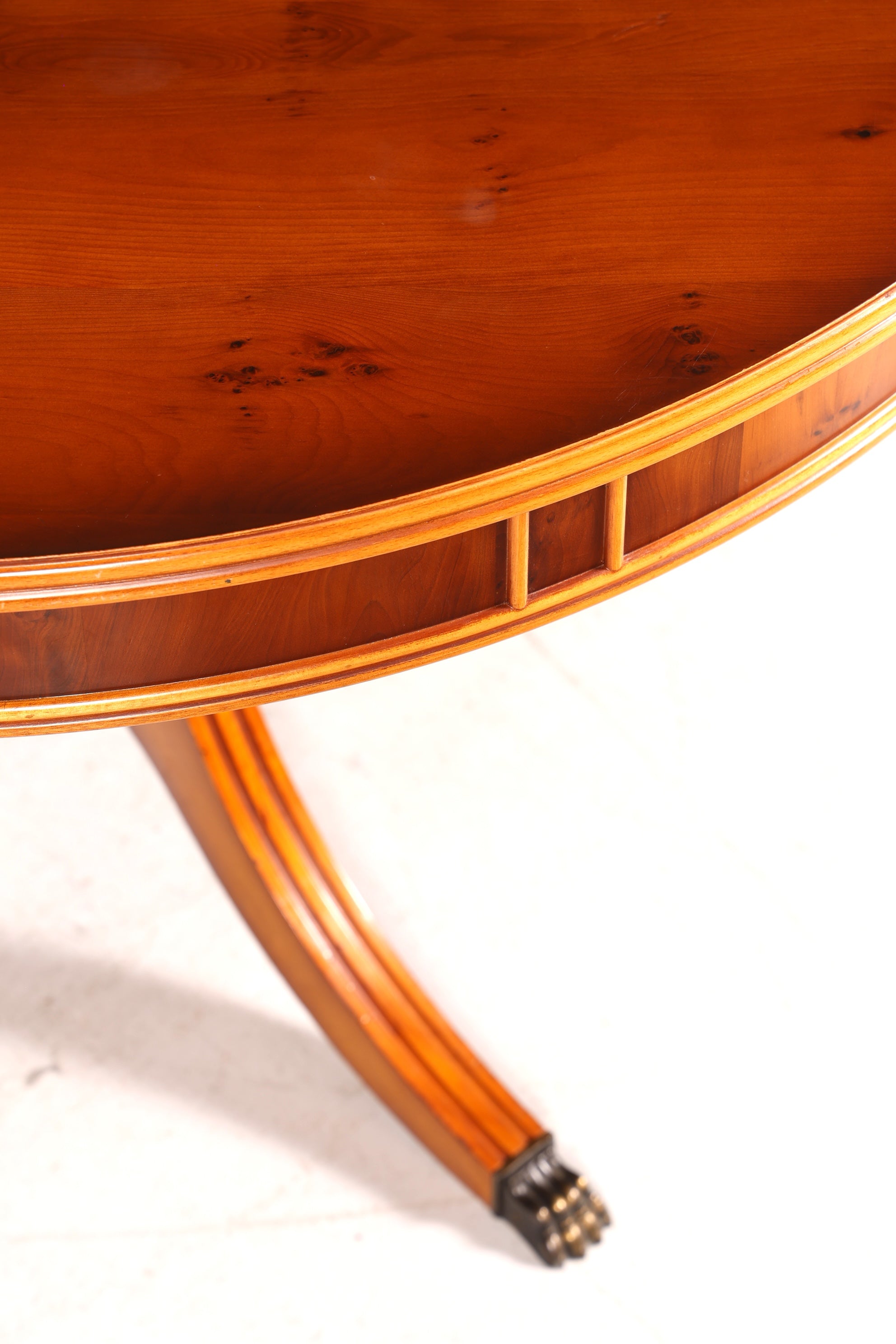 Wunderschöner Englischer Tisch ausziehbarer Esstisch Eibe Antik Stil 60s Küchentisch