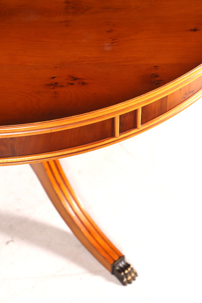 Wunderschöner Englischer Tisch ausziehbarer Esstisch Eibe Antik Stil 60s Küchentisch