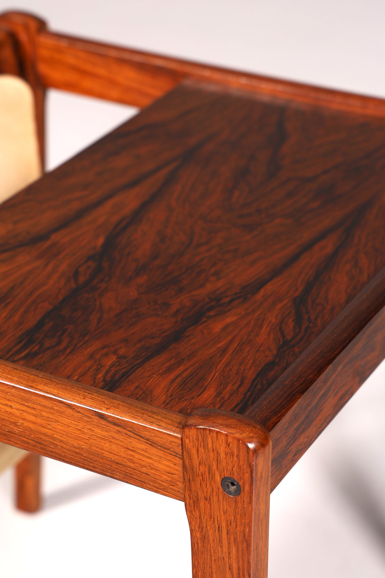 Wunderschöner Mid Century Couchtisch Brdr. Furbo Palisander Retro Ablagetisch Vintage 70er Jahre