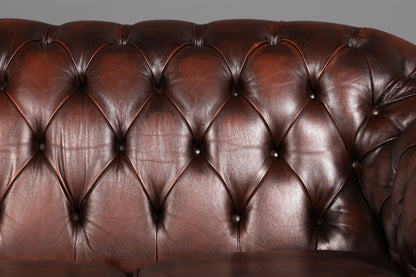 Wunderschönes Original Chesterfield Centurion Sofa 3-Sitzer Echt Leder Couch Englisch Ledersofa Vintage