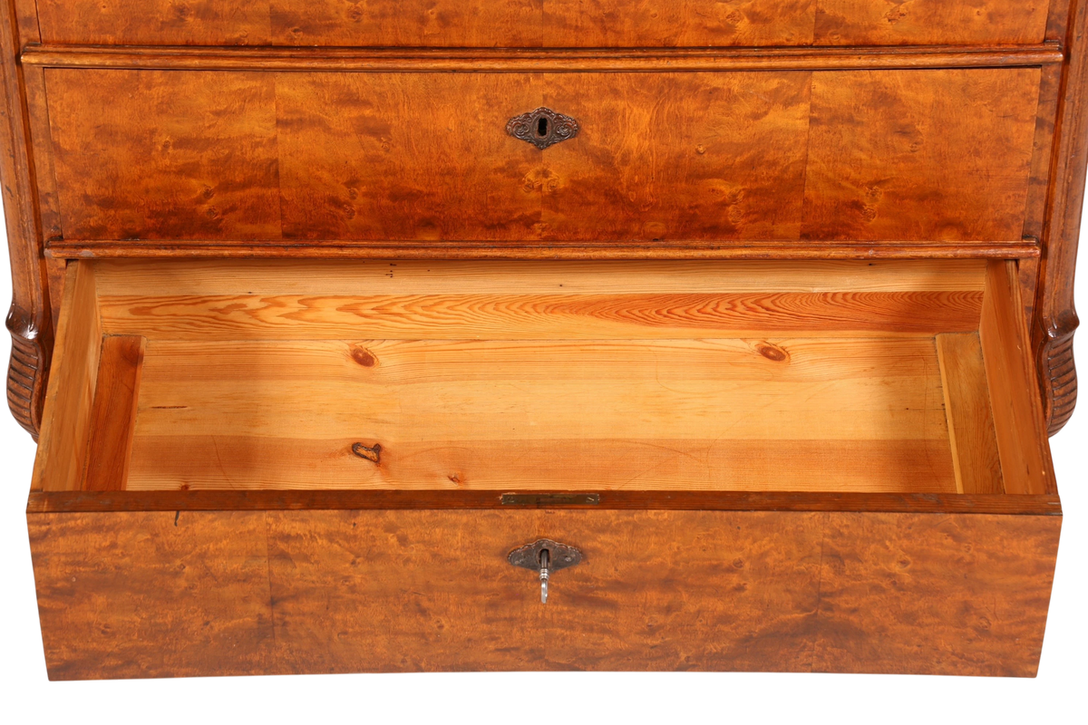 Wunderschöner Louis Philippe Sekretär um 1880 Gründerzeit Antik Schrank Schreibtisch