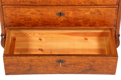 Wunderschöner Louis Philippe Sekretär um 1880 Gründerzeit Antik Schrank Schreibtisch