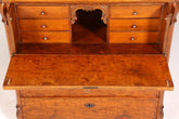 Wunderschöner Louis Philippe Sekretär um 1880 Gründerzeit Antik Schrank Schreibtisch