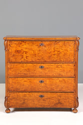 Wunderschöner Louis Philippe Sekretär um 1880 Gründerzeit Antik Schrank Schreibtisch