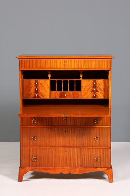 Wunderschöner Sekretär im Antik Stil Büro Kommode Art Deco Stil 50s Vertiko Schreibkommode Kommode