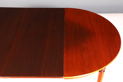 Wunderschöner Tisch im Gustavianischen Stil Küchentisch ausziehbar Esszimmer Tisch Rund Vintage