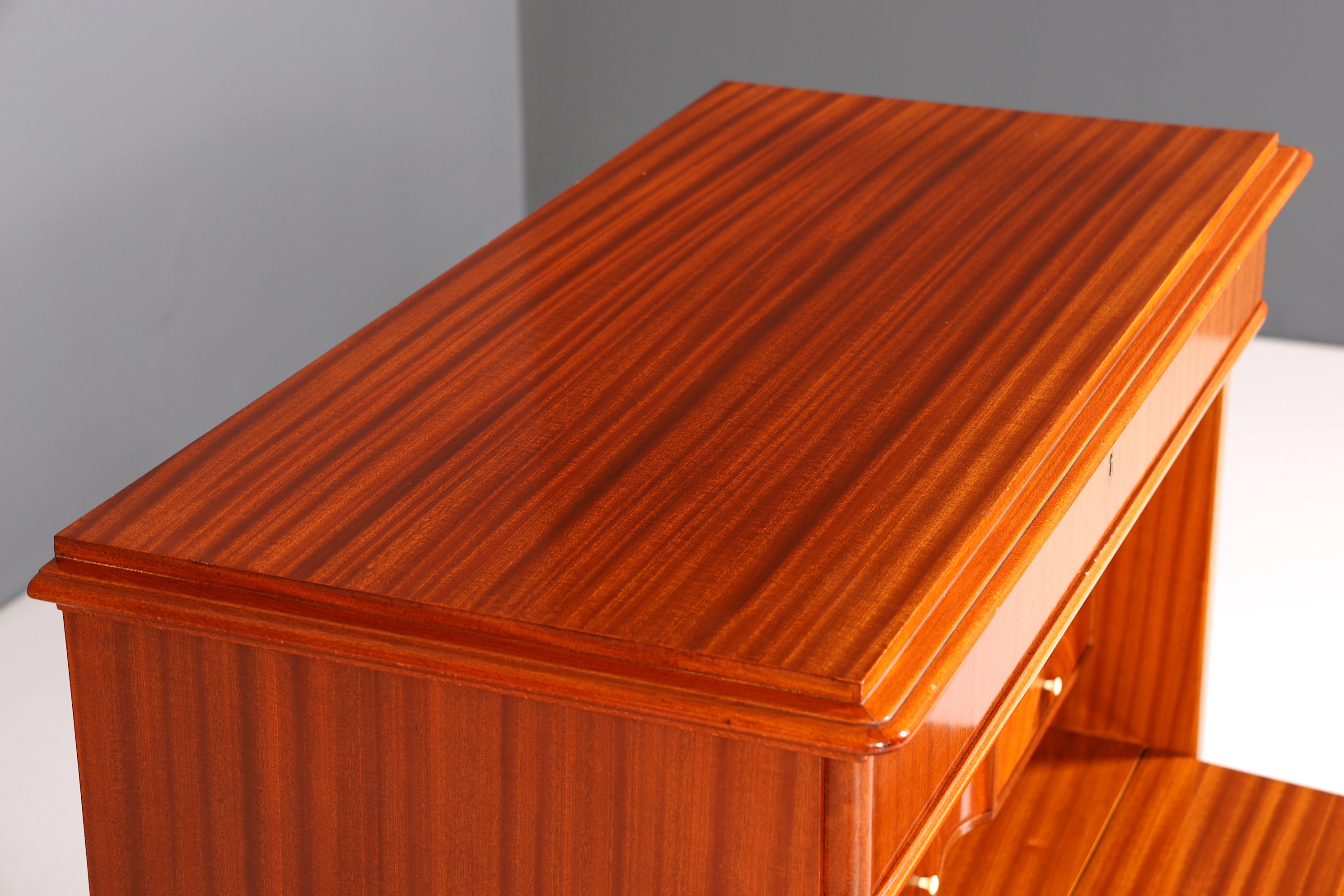 Wunderschöner Sekretär im Antik Stil Büro Kommode Art Deco Stil 50s Vertiko Schreibkommode Kommode