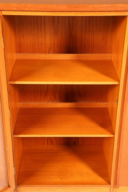 Traumhafter Mid Century Highboard Retro Vitrine 60er Jahre Schrank Regal Kommode