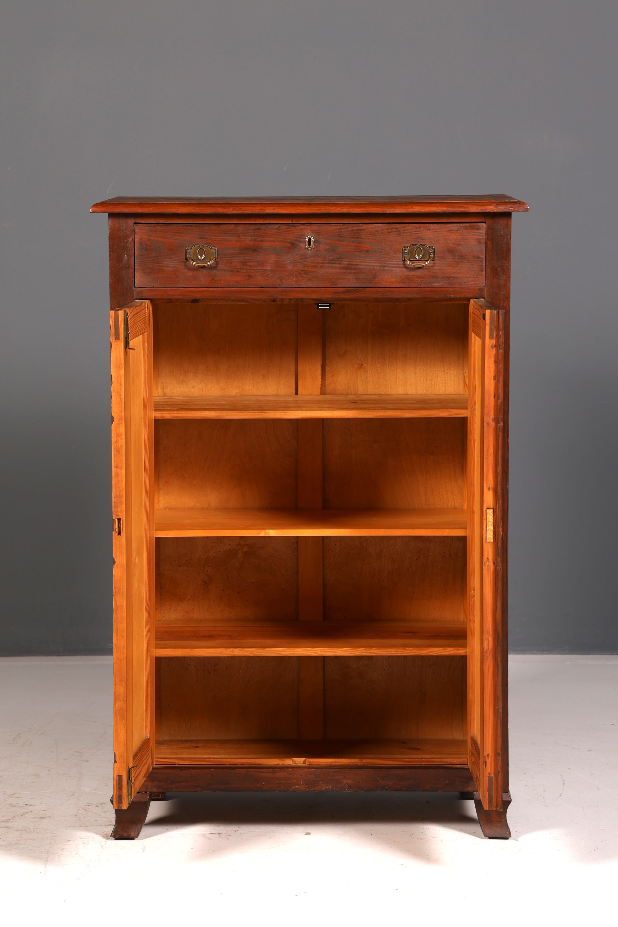 Traumhaftes Jugendstil Vertiko Gründerzeit Schrank Antik Highboard Kommode Buffet Vintage
