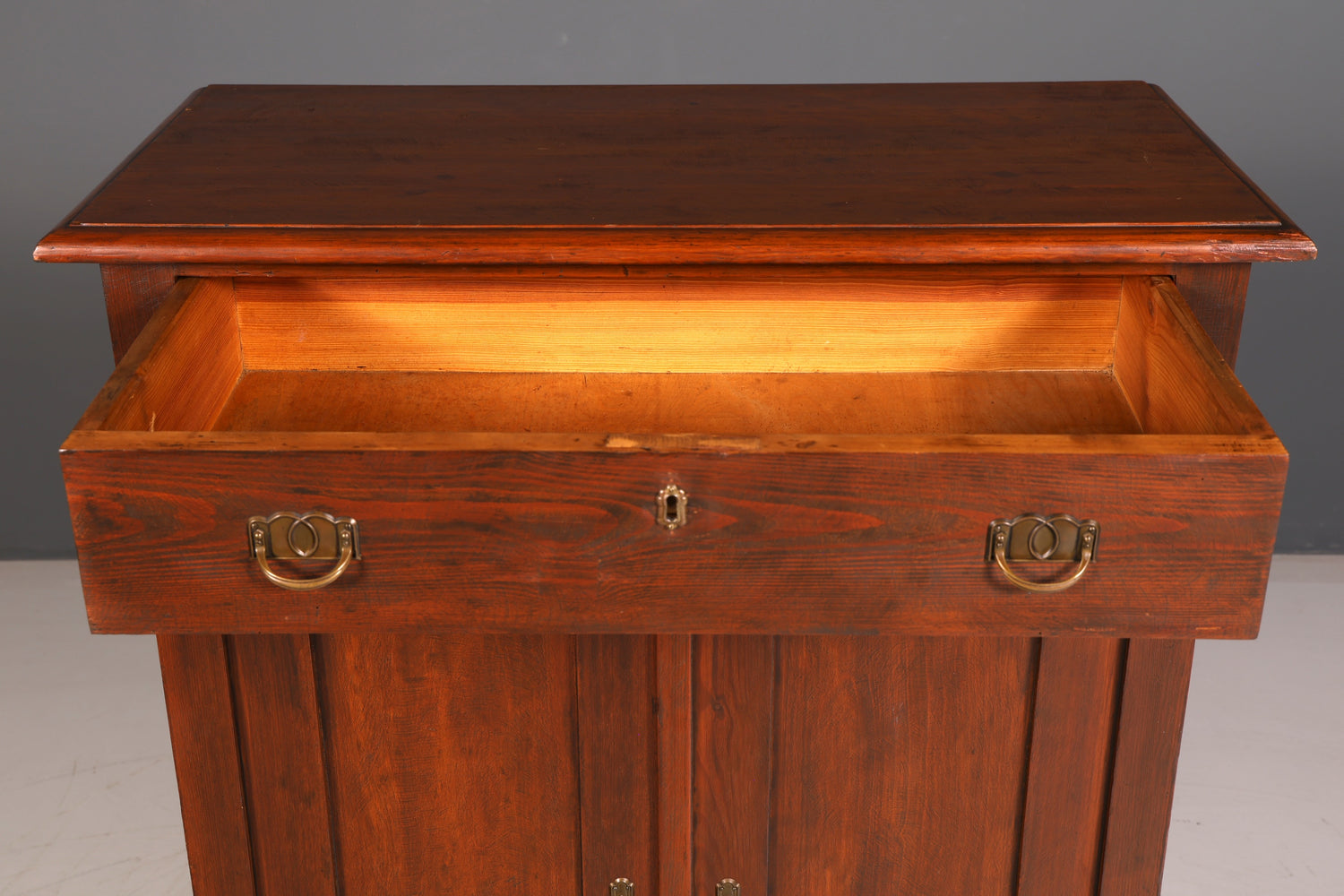 Traumhaftes Jugendstil Vertiko Gründerzeit Schrank Antik Highboard Kommode Buffet Vintage