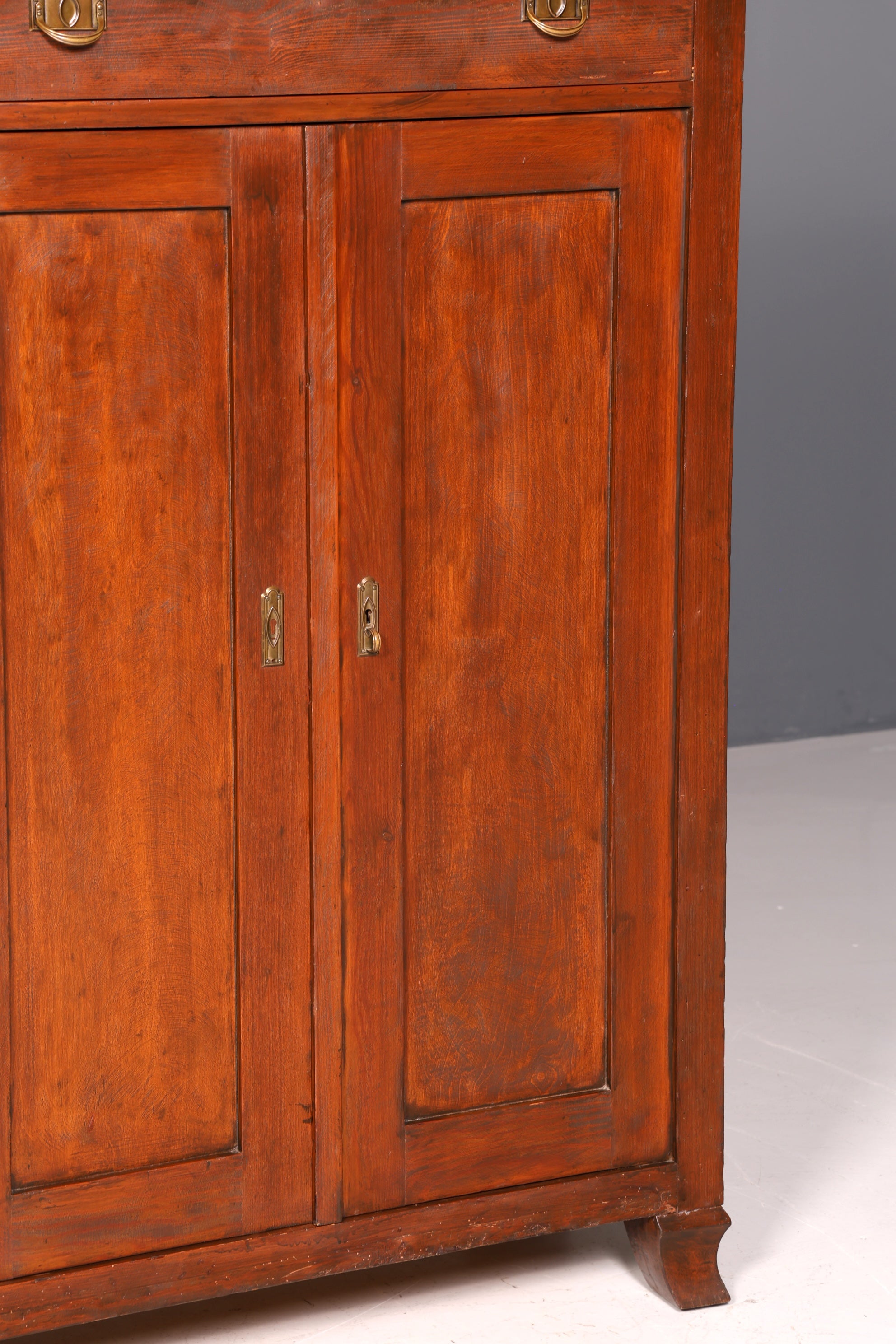 Traumhaftes Jugendstil Vertiko Gründerzeit Schrank Antik Highboard Kommode Buffet Vintage