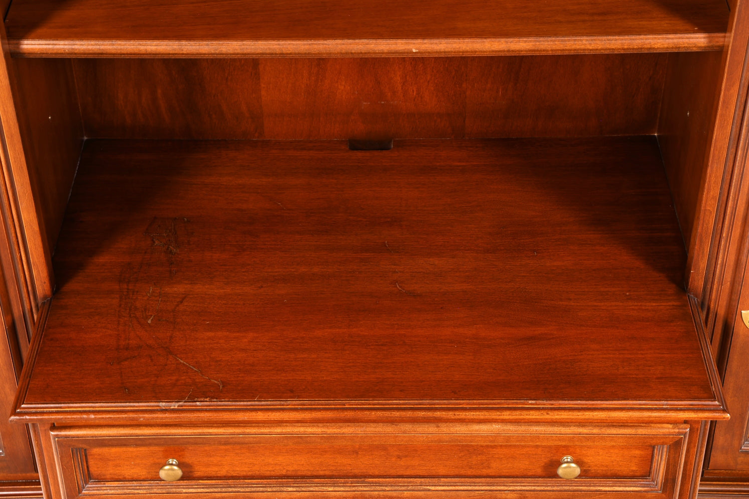 Wunderschöner Original Selva Bücherschrank Bücherregal Vitrine Regal Bibliothek Made in Italy Vintage