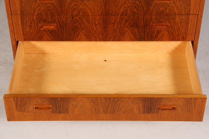 Wunderschöner Mid Century Rollladen Sekretär Danish Design echt Holz Schreibkommode 60er Jahre