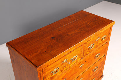 Wunderschöne Antike Kommode Schubladenkommode Echt Holz Eiche Schrank Wäschekommode Antik Vintage