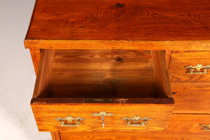 Wunderschöne Antike Kommode Schubladenkommode Echt Holz Eiche Schrank Wäschekommode Antik Vintage