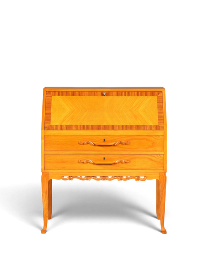 Wunderschöner Sekretär um 1930 Büro Kommode Schreibkommode Kirschholz Schreibtisch
