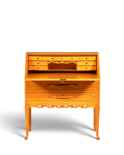 Wunderschöner Sekretär um 1930 Büro Kommode Schreibkommode Kirschholz Schreibtisch