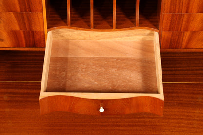 Stilvoller Sekretär im Antik Stil Büro Kommode Art Deco Stil 50s Vertiko Schreibkommode Kommode